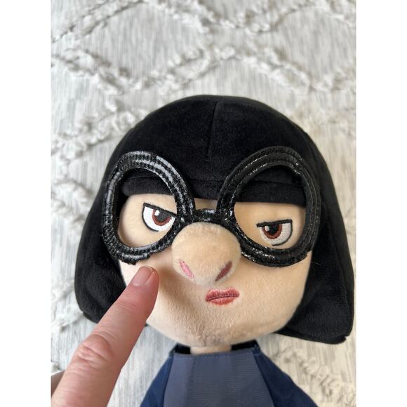 Disney Edna "E" Mode Plush Pixar The Incredibles 2 Stuffed Doll Figure 12” - Picture 7 of 8